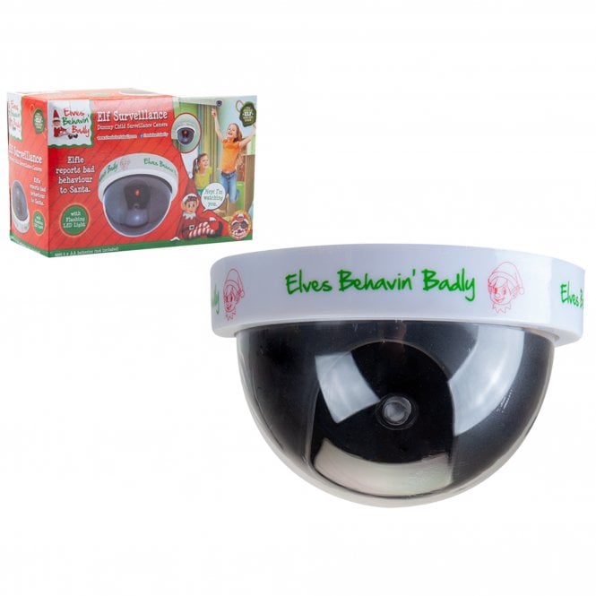 Elves Behavin Badly elf surveillance dummy camera