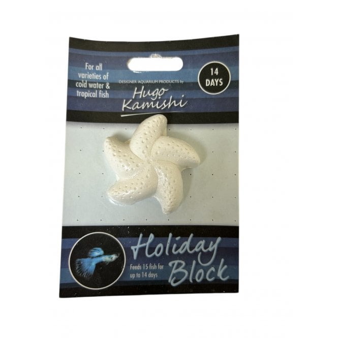 Hugo Kamishi 14 Day Fish Feeder Aquarium Holiday Block 