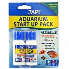 Aquarium Start Up Pack Stress Coat And Quick Start 30ml