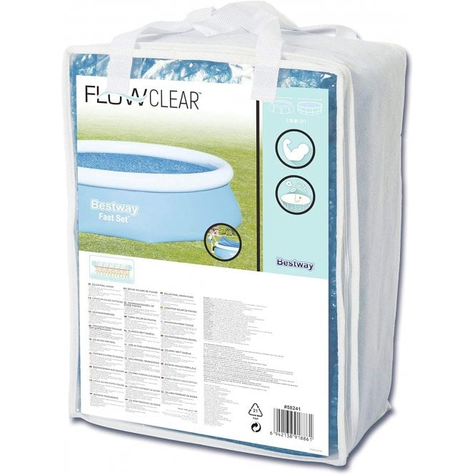 Bestway 10ft Solar Pool Cover For Fast Set Above Ground Pools