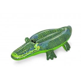 Buddy Croc Inflatable Ride On Swimming Pool Toy Float