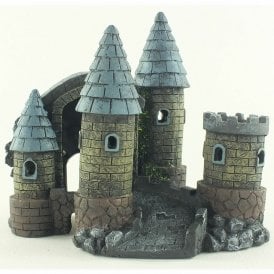 Aquarium Castle Tower Fish Tank Decoration Ornament