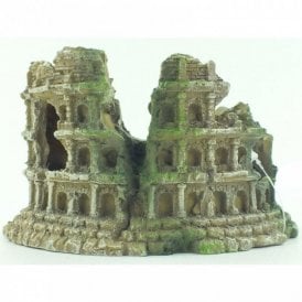 Aquarium Fish Tank Ornament Decoration Roman Ampitheatre Medium