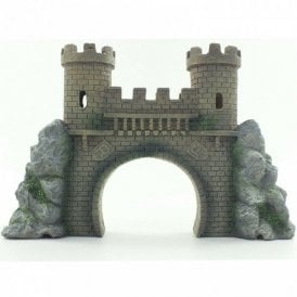 Aquarium Large Castle Bridge & Rocks Resin Fish Tank Ornament Decoration