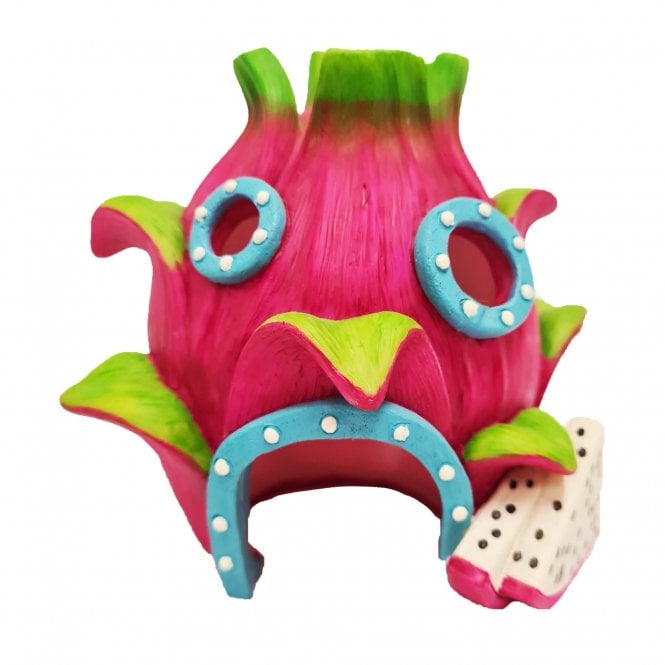Betta Dragon Fruit House Fish Tank Aquarium Ornament
