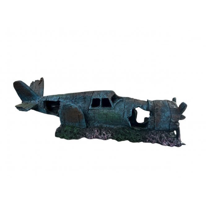 Betta Large Battle Plane Aquarium Ornament