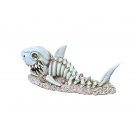 Betta Shark Skull Aquarium Ornament