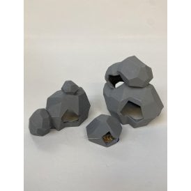 Space Boulders Aquarium Ornament