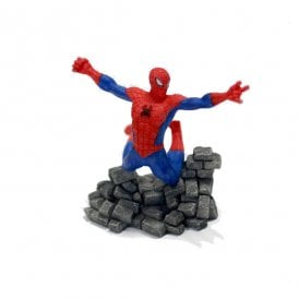 Spiderman Swinging Arachnid Man Aquarium Ornament Fish Tank Decoration