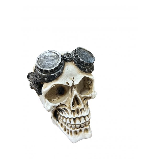 Betta  Steampunk-Style Skull Aquarium Ornament