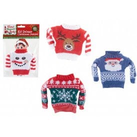  Deluxe Elf Knitted Christmas Jumpers Elves Behavin Badly