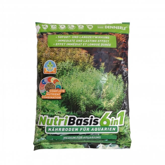 Dennerle Nutri Basis 6 in 1 Aquarium Plant Substrate