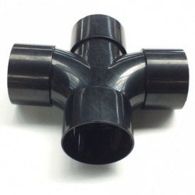 1.5" Solvent Weld Cross T-Piece