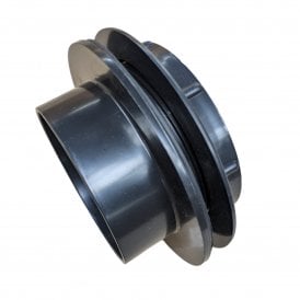 110mm Threaded Tank Connector Bulk Head Plastic Fitting