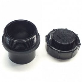 2" Solvent Weld Threaded Access Drainage Cap