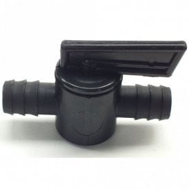20mm Inline Pond Hose Flow Control Tap/Valve Plastic Flexible Pipe Fitting