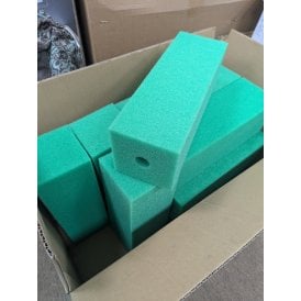 40 PPI Green Foam Blocks x 10