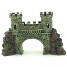 Aquarium Castle Bridge Fish Tank Ornament