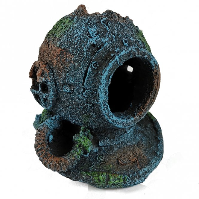 DLP Aquarium Divers Helmet Fish Tank Ornament