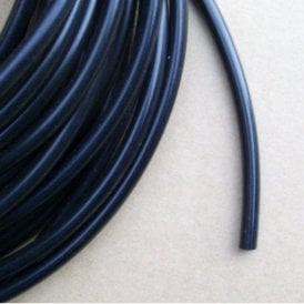 Black Aquarium Fish Pond Air Line Hose Pipe Tubing 4mm 