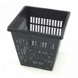 Fine Fill 11cm Square Plastic Aquatic Pond Plant Basket
