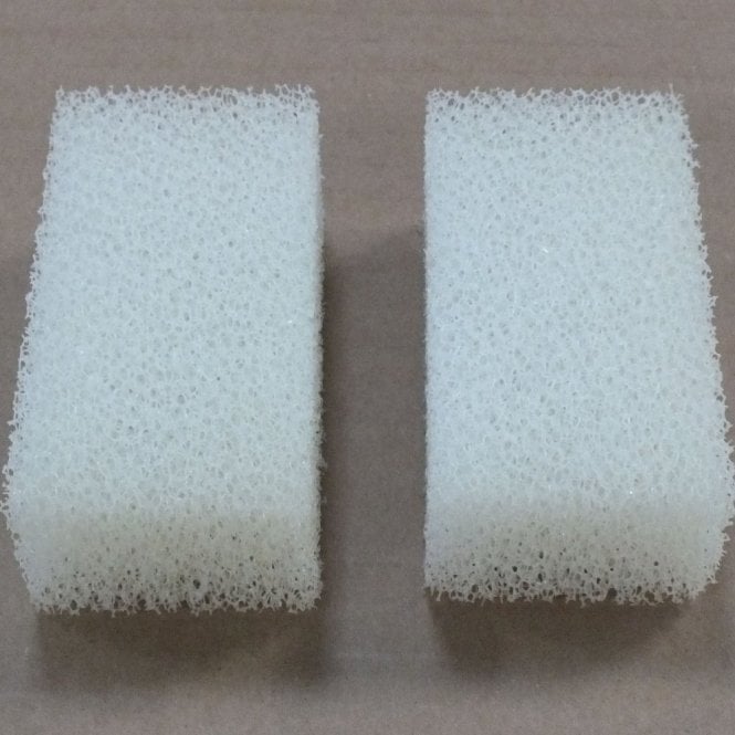 DLP Fluval Compatible 1 PLUS Replacement Filter Foam Sponge Media Pack of 2