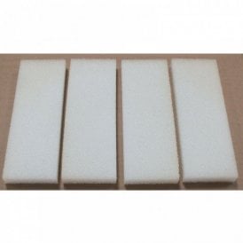 Fluval Compatible Model 404 Replacement Filter Foam Sponge Media Pack Of 4