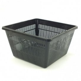 Pond Plant Basket 23cm Square Fine Fill Plastic Planting Pot