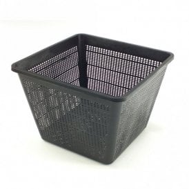 Pond Plant Basket 28cm Square Fine Fill Plastic Planting Pot