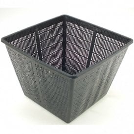 Pond Plant Basket 35cm Square Fine Fill Plastic Planting Pot