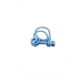 Stainless Steel Double Wire Flexible Hose Pipe Clip Open Close Size 15-18mm