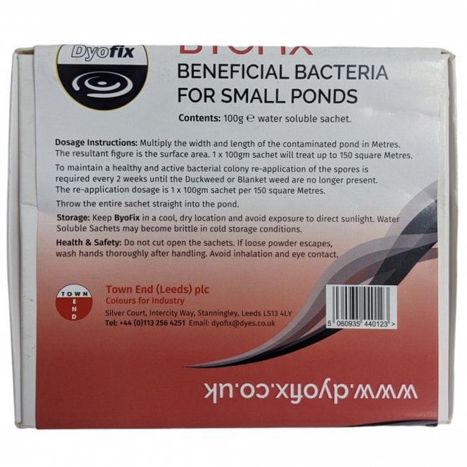 DyoFix Byofix Beneficial Bacteria For Pond And Lakes Organic Waste Remover 100G Powder