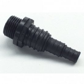 0.5" BSP(20mm thread) Male Threaded Pond Hosetail Fitting