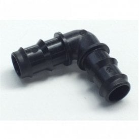 12mm 90 Degree Bend Hose Elbow Plastic Barbed Flexi Pipe Fitting
