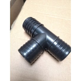 50mm T Piece Pond Hose Joiner Plastic Barbed Flexi Pipe Fitting