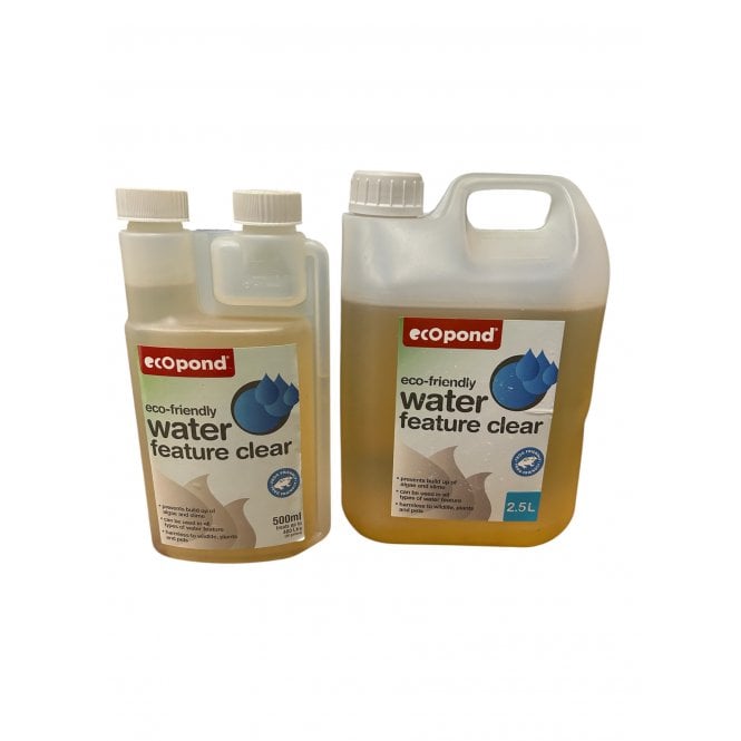 Eco Pond  Eco-Friendly Water Feature Clear 250ml, 500ml & 2.5litre