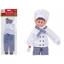  Elf 4 Piece Chef Outfit Elves Behavin Badly 