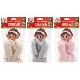 Elf Deluxe Faux Fur Winter Coat Elves Behavin Badly