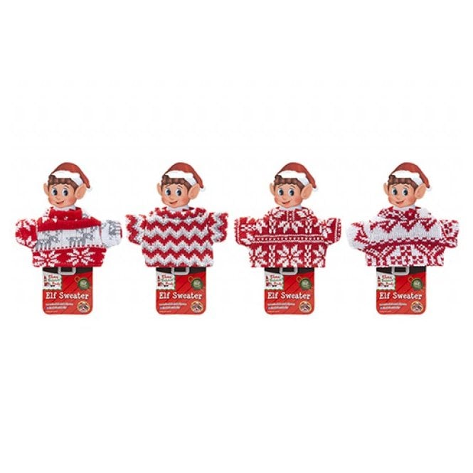 Elves Behavin Badly Elf Knitted Christmas Jumpers 