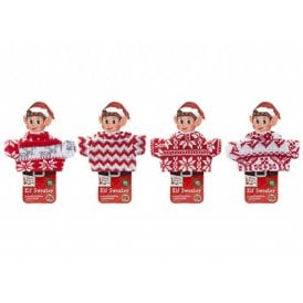 Elf Knitted Christmas Jumpers Elves Behavin Badly