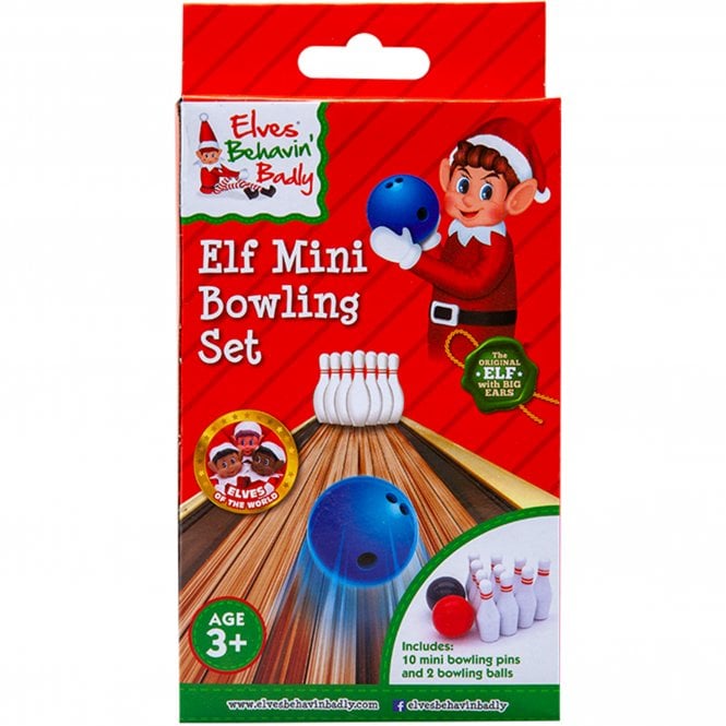 Elves Behavin Badly Elf Mini Bowling Set  