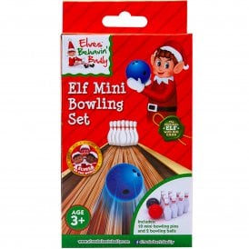 Elf Mini Bowling Set Elves Behavin Badly 