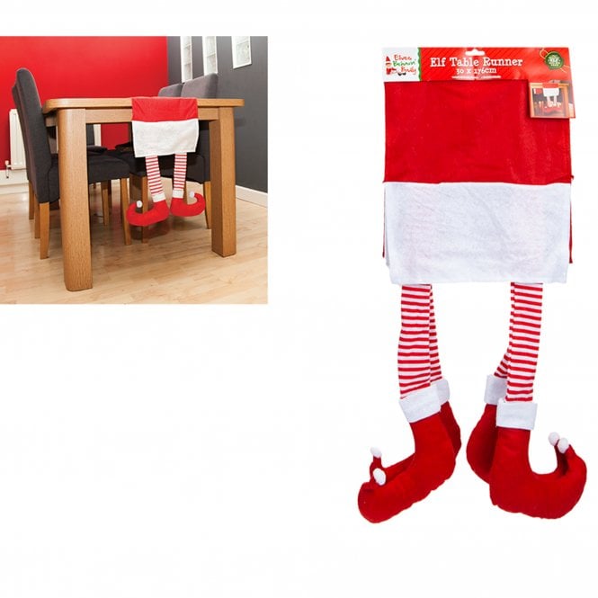 Elves Behavin Badly Elf Table Runner  