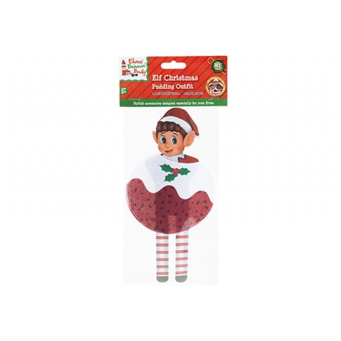 Elves Behavin Badly Elf Christmas Pudding Outfit 