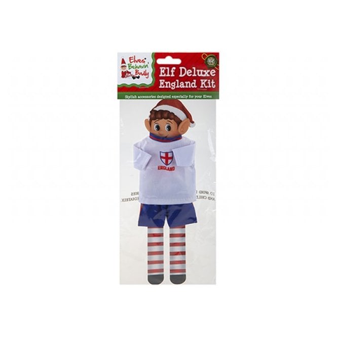 Elves Behavin Badly Elf England Football Kit