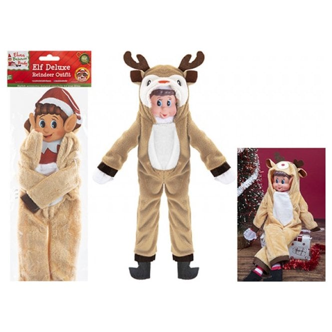 Elves Behavin Badly Elf Reindeer Outfit With Antlers