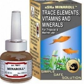Esha Minaroll Fish Health Booster Vitamin & Elements Aquarium Fish Treatment 20ml