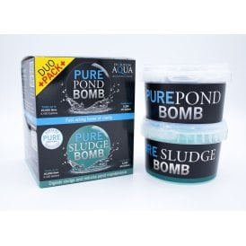 Evolution Aqua Pure Pond Bomb & Sludge Bomb Duo Pack 