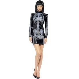 Miss Whiplash Skeleton Outfit