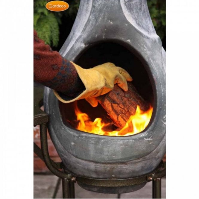 Gardeco Fireplace and Chimenea Protective Fire Gloves